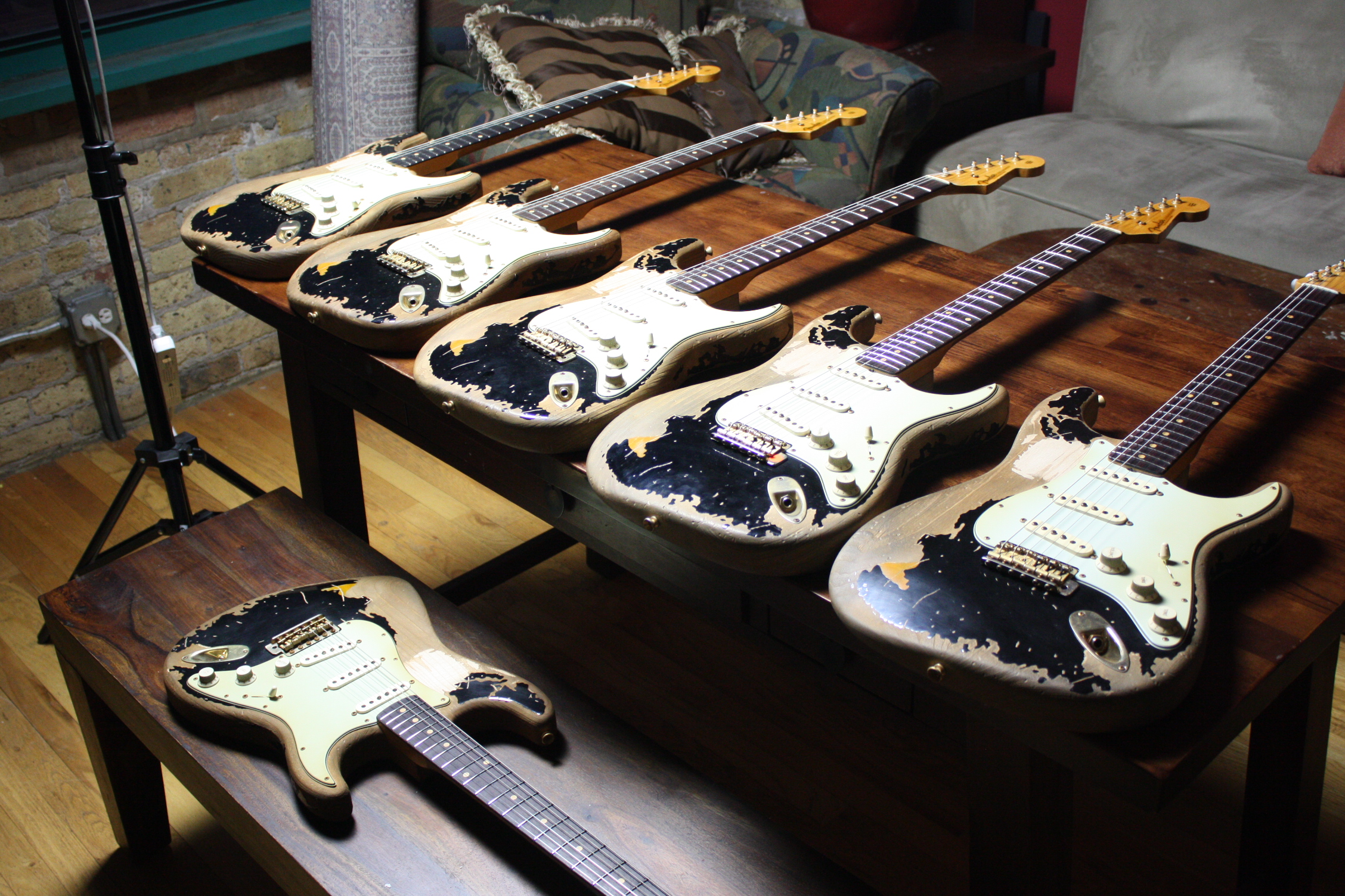 Fender Custom Shop Masterbuilt Black1 Stratocasters