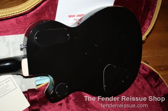 Gretsch Masterbuilt 59 Duo Jet relic in Champagne Sparkle — 1258