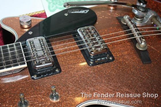 Gretsch Masterbuilt 59 Duo Jet relic in Champagne Sparkle — 1261
