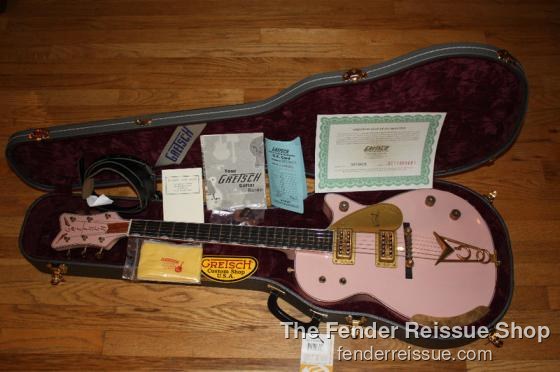 Gretsch Masterbuilt 59 Penguin Relic Shell Pink — 1545