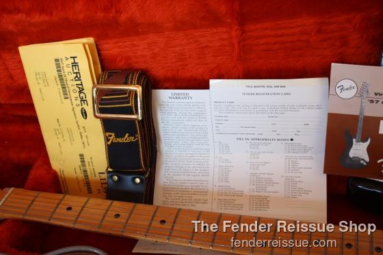 V000003 1982 '57 Reissue Stratocaster From Estate of Buddy Holly