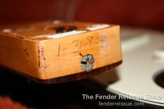 1983 Fender '62 Reissue Stratocaster. SOLD.