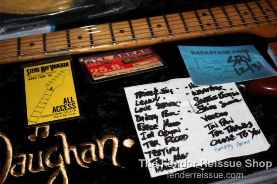 Fender Stevie Ray Vaughan Custom Shop Lenny Tribute Strat. SOLD.